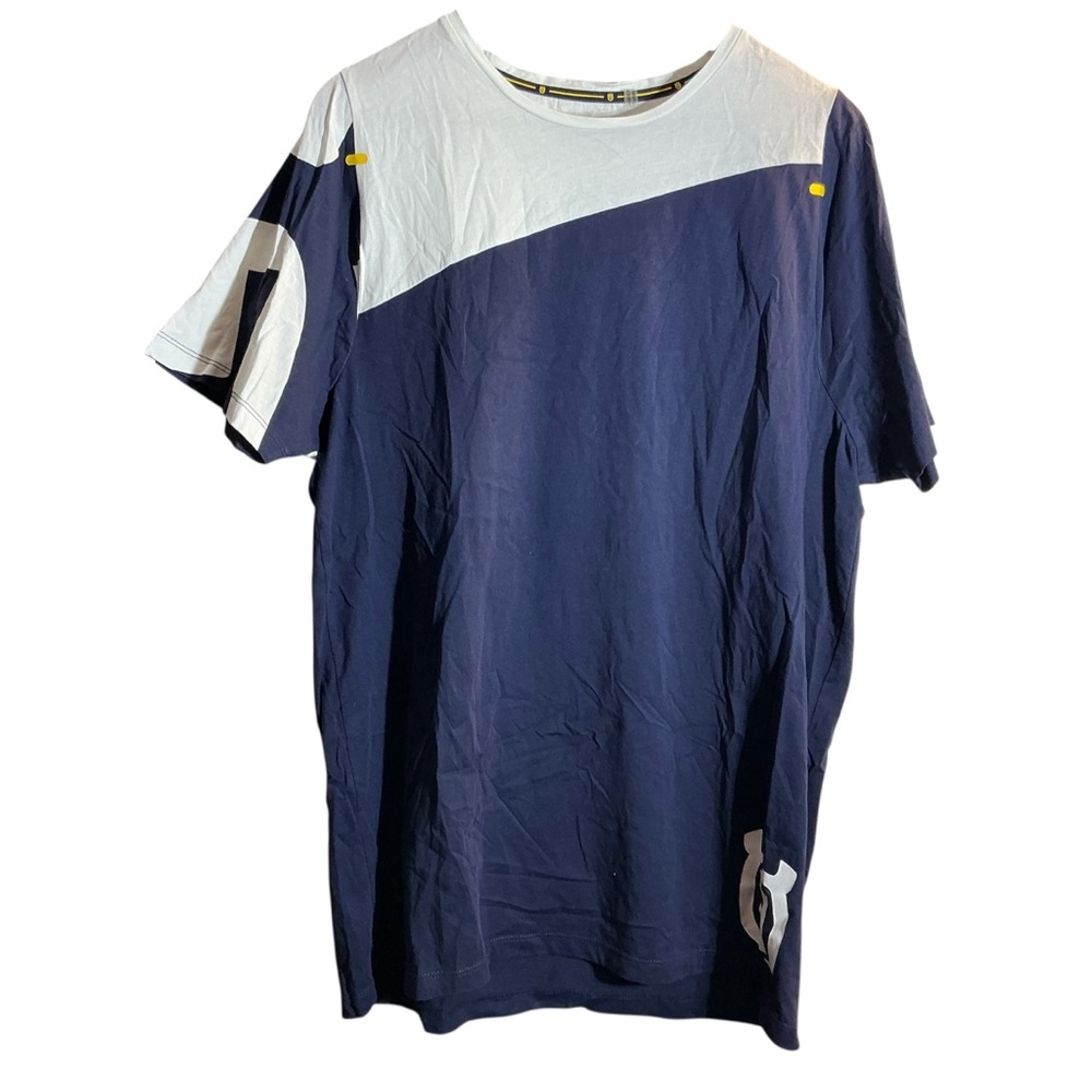 Husqvarna Inventor Short Sleeve T-Shirt white and blue L